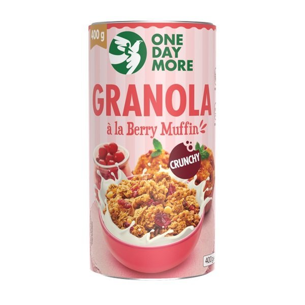 OneDayMore Granola a la Berry Muffin 400g