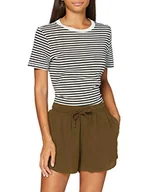 Spodenki damskie - Urban Classics Damskie szorty z wiskozy Resort, krótkie spodnie, luźne szorty - miniaturka - grafika 1