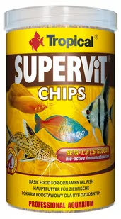 Tropical SUPERVIT CHIPS PUSZKA 1l 10482 - Pokarm dla ryb - miniaturka - grafika 1