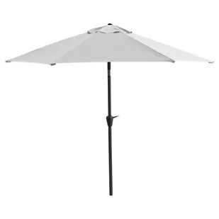 Parasol przeciwsłoneczny 300 cm HAVANA popielaty okrągły - Parasole ogrodowe - miniaturka - grafika 1
