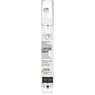 Apis Coffee Shot Home Terapis Biorewitalizujące serum pod oczy z kwasem kawowym i olejem z nasion kawy 10ml - Kosmetyki pod oczy - miniaturka - grafika 1