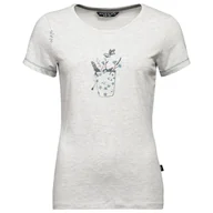 Koszulki sportowe damskie - Koszulka CHILLAZ Saile Flower W grey melange 36 - miniaturka - grafika 1