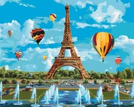 Malowanie po numerach - Malowanie po numerach - Miasto miłości 40x50 - Ideyka - miniaturka - grafika 1