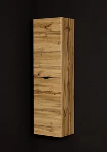 Słupek łazienkowy wiszący dąb naturalny 40x143,5 cm Victa Gante - Szafki łazienkowe - miniaturka - grafika 1