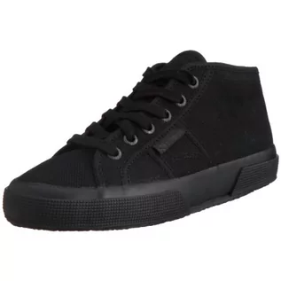 Sneakersy męskie - Superga Męskie 2754-cotu wysokie sneakersy, czarny - czarny Total Black - 41 EU - grafika 1