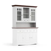 Kredensy - Nadstawka do komody Belluno Elegante - orzech - Kredens - miniaturka - grafika 1