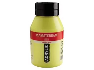Talens Amsterdam, farba akrylowa, 1000 ml, Żółty cytrynowy, azo - Przybory szkolne - miniaturka - grafika 2