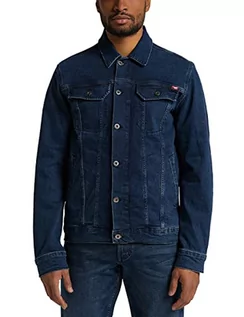 Kurtki męskie - MUSTANG Męska kurtka jeansowa Dallas, Mittelblau 782, S - grafika 1