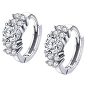 Kolczyki - Kolczyki Srebrne - KOLCZYKI KLASYCZNE - miniaturka - grafika 1