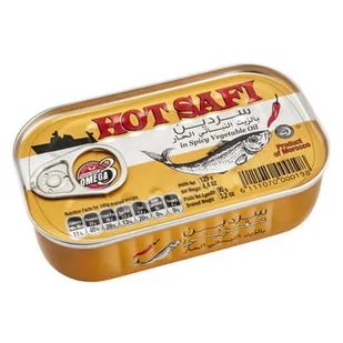Safi Sardynki W Oleju Z Chili 125 G - Konserwy i dania rybne - miniaturka - grafika 1
