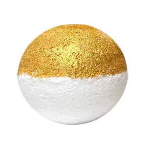 Soap&Friends Musująca kula do kąpieli Argan ze Złotem 110g - Kosmetyki do kąpieli - miniaturka - grafika 1