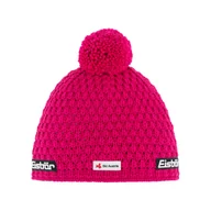 Czapki damskie - Czapka zimowa z wełną merino Eisbar Trail Pompon MU SKA pink - ONE SIZE - miniaturka - grafika 1