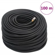 Akcesoria pneumatyczne - vidaXL Hybrydowy wąż pneumatyczny, czarny, 100 m, guma i PVC - miniaturka - grafika 1