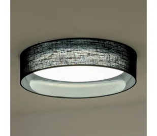 Duolla - LED Plafon ROLLER LED/24W/230V śr. 45 cm czarny - Lampy sufitowe - miniaturka - grafika 1