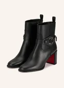 Botki damskie - Christian Louboutin Botki Dianouchette 70 schwarz - miniaturka - grafika 1