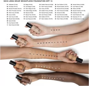 Bobbi Brown Skin Long-Wear Weightless Foundation SPF 15 Warm Sand 2,5 - Podkłady do twarzy - miniaturka - grafika 4