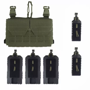 Templars Gear - Panel przedni Freemason Modular Front Panel - Ranger Green - TG-CPC-MFP-RG - Odzież taktyczna i umundurowanie - miniaturka - grafika 1