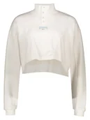 Bluzy damskie - Reebok Bluza "Varsity" w kolorze białym - miniaturka - grafika 1