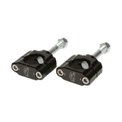 Części motocyklowe - Zaciski Kierownicy Renthal R-Works Fatbar36 Czarne - miniaturka - grafika 1