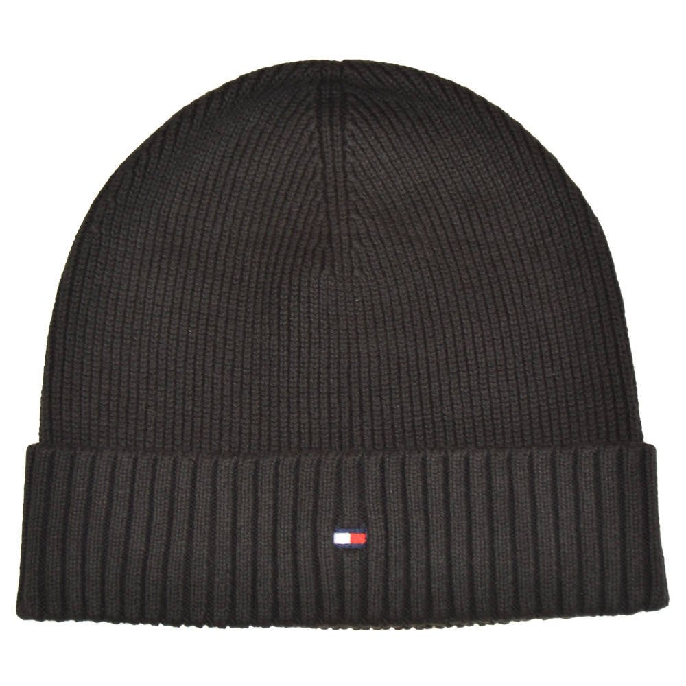 Czapka zimowa Tommy Hilfiger Essential Flag Beanie - AM0AM10337-BDS