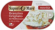 Konserwy i dania rybne - Grilowany filet z okonia w oliwie Filetto Branzino Grigliato Sapori di Mare - miniaturka - grafika 1