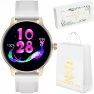 Smartwatch - Gino Rossi SW020-4 Biały - miniaturka - grafika 1