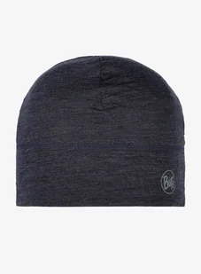 Czapka termoaktywna Buff Lightweight Merino Beanie - solid night blue - Czapki męskie - miniaturka - grafika 1