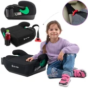 Foteliki samochodowe - FOTELIK SAMOCHODOWY PODKŁADKA SIEDZISKO CZARNY R129 125-150 CM - miniaturka - grafika 1