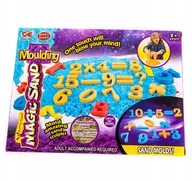 Masy plastyczne - Piasek Kinetyczny 500G Nauka Liczenia Foremki Mata - miniaturka - grafika 1