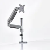 Sprężyny gazowe - Ramię na monitor, sprężyna gazowa, srebrny - miniaturka - grafika 1