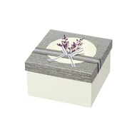 Zestawy upominkowe - PUDEŁKO prezentowe 17 x 17 x 10 cm ROMANTIC VILLA ITALIA - miniaturka - grafika 1