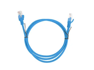 Lanberg PATCHCORD KAT.5E FTP 1M NIEBIESKI LANBERG PCF5-10CC-0100-B - Kable komputerowe i do monitorów - miniaturka - grafika 2
