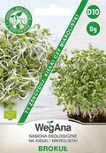Nasiona i cebule - Brokuł na kiełki i mikrolistki 8g nasiona - WegAna - miniaturka - grafika 1