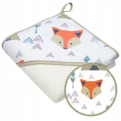 Okrycia kąpielowe dla dzieci - Okrycie Kąpielowe Kapturek 95X95 Ręcznik Ankras - miniaturka - grafika 1