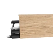 Listwy przypodłogowe - Listwa przypodłogowa PCV Dąb Dworski 70 Artens - miniaturka - grafika 1