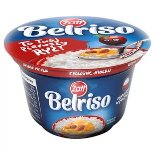 Zott Belriso Deser mleczny z ryżem i sosem 200 g - Desery mleczne - miniaturka - grafika 1
