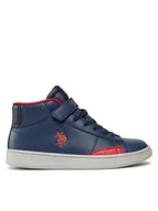 Buty dla chłopców - U.S. Polo Assn. Sneakersy ZACH002 S Niebieski - miniaturka - grafika 1
