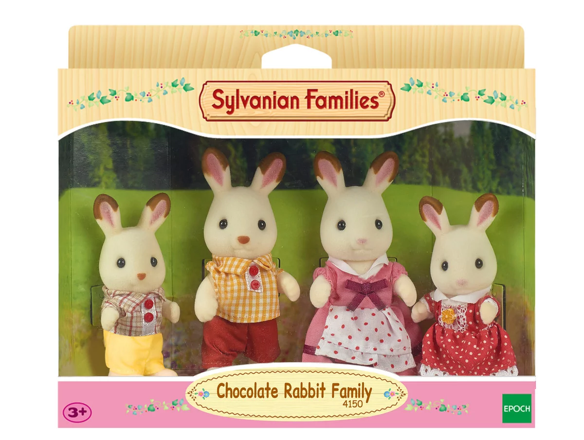 Sylvanian Families Rodzinka Czekoladowych Królików 4150