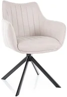 Krzesła - Krzesło do jadalni AZALIA BREGO jasny beż - miniaturka - grafika 1