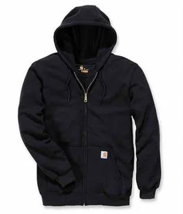 Bluza Carhartt Midweight Hooded ZIP Black S - Bluzy męskie - miniaturka - grafika 1