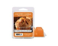 Zapachy do domu - Pumpkin Banana Muffin - Country Candle - wosk zapachowy 64 gram - miniaturka - grafika 1