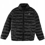 Kurtki damskie - Kurtka dla chłopca 4F czarna HJL21 JKUMP001A 21S 140cm - miniaturka - grafika 1