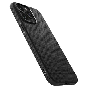 Etui do iPhone 15 Pro Spigen Liquid Air Case obudowa plecki ochronne Matte Black - Etui i futerały do telefonów - miniaturka - grafika 14