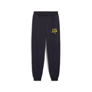 Młodzieżowe spodnie dresowe PUMA Class PUMA New Navy Blue - Odzież sportowa dziecięca - miniaturka - grafika 1