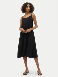 Vero Moda Sukienka letnia Josie 10303398 Czarny Regular Fit - Sukienki - miniaturka - grafika 1