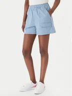 Spodenki damskie - Roxy Szorty jeansowe Stay Wavy ERJDS03345 Błękitny Regular Fit - miniaturka - grafika 1