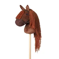 Maskotki i pluszaki - Astrup - Koń na kiju Hobby Horse - Brązowy - miniaturka - grafika 1