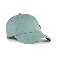 Czapki dla dzieci - Dziecięca Czapka z daszkiem PUMA ESS METAL PUMA CAT BB CAP JR 02611603 – Zielony - miniaturka - grafika 1