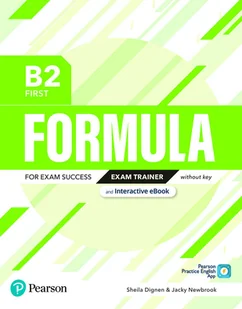 Pearson Formula. B2 First. Exam Trainer without key with student online resources + App + eBook - Pozostałe języki obce - miniaturka - grafika 1
