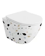 Miski WC - Lavita Miska wisząca wc Sofi Slim Stone - miniaturka - grafika 1